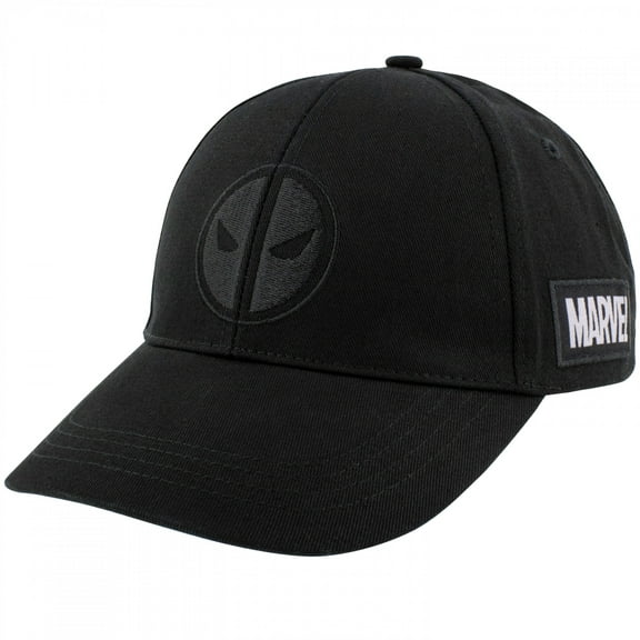 Deadpool Black on Black Snapback Hat