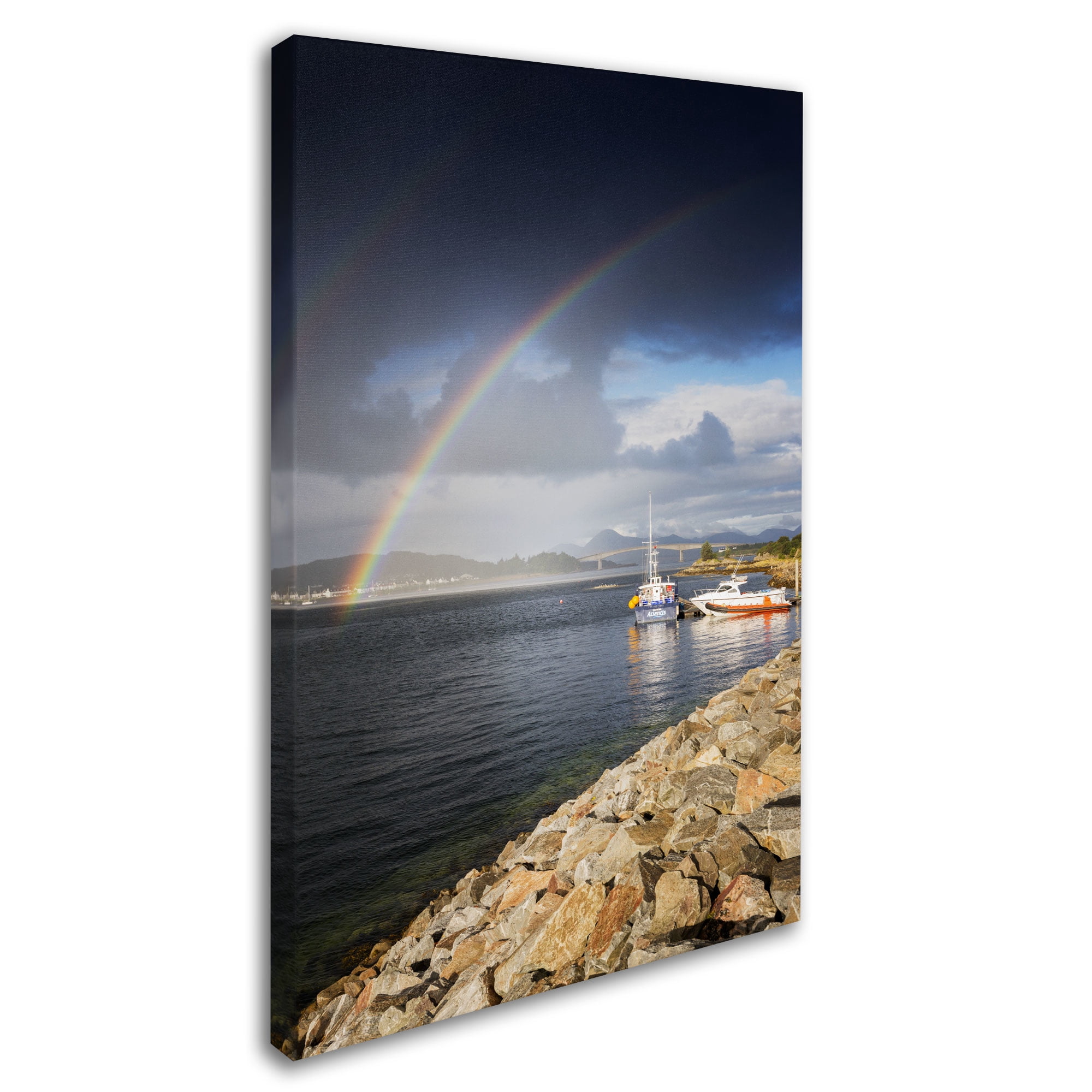 Trademark Fine Art "Over the Rainbow" Canvas Art by Philippe Sainte-Laudy