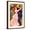 Brown Frame, variant on Art.com Dance in Bougival (Detail) Art Print by Pierre-Auguste Renoir, 12" x 18"