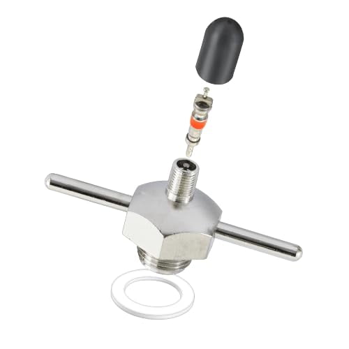 Ensamblaje de tapa de llenado Sure Shot SUR-156 para modelos 1000/2000 - Asa para apretar a mano para rellenado rápido, pieza de repuesto duradera - Fabricado en EE. UU.