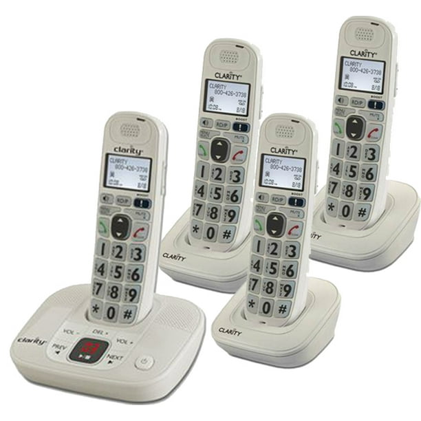 Clarity 59470.000 D712 + 3 D702HS Cordless Phone