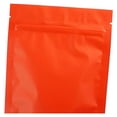 thumbnail image 2 of YOSITiuu Pack of 100 Matte Color Stand-Up Mylar Resealable Zipper Pouches (6.3" x 8.6", Matte Flat Red), 2 of 8