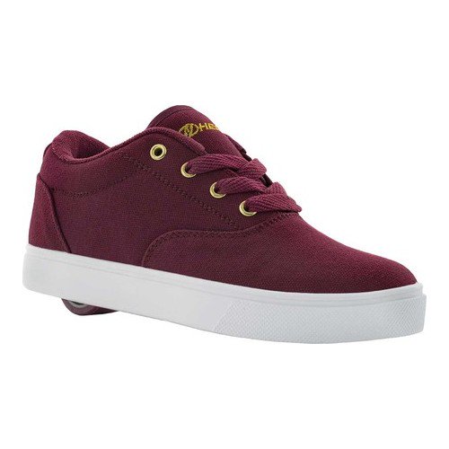 Heelys Heelys Launch Burgundy / Gold AnkleHigh Fashion Sneaker 5M