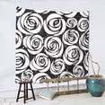 thumbnail image 3 of YFYANG Retro Rose Texture Tapestry, Bedroom Dormitory Living Room Decoration Tapestrys Wall Hanging , 59 x 59 in, 3 of 9