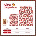 thumbnail image 3 of Gaeub Hand Drawn Strawberry Print Christmas Burlap Bags with Drawstring, Burlap Gift Bags,Christmas Linen Treat Sacks,Gift Wrapping Bags,Xmas Holiday Party Favors Bags-Small, 3 of 9