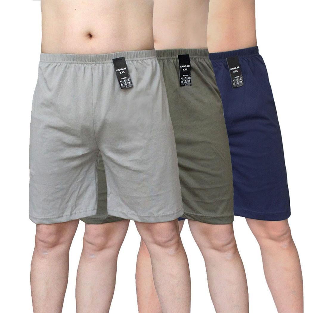 Men Casual Loose Elastic Waist Solid Sleepwear Pajamas Shorts Walmart Canada