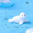 thumbnail image 4 of Cute Miniature Model Mini Animal Statue Resin Ornaments Micro Iceberg Series Handcraft Figurine 4, 4 of 8