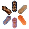 thumbnail image 4 of MesaSe 6 Pairs Baby Non Slip Grip Ankle Socks Athletic Socks for Boys and Girls 5-12 Years, 4 of 6