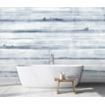 thumbnail image 2 of REMIX Walls by Katie Hunt Jet Set Ocean Blue Wall Mural, 2 of 7