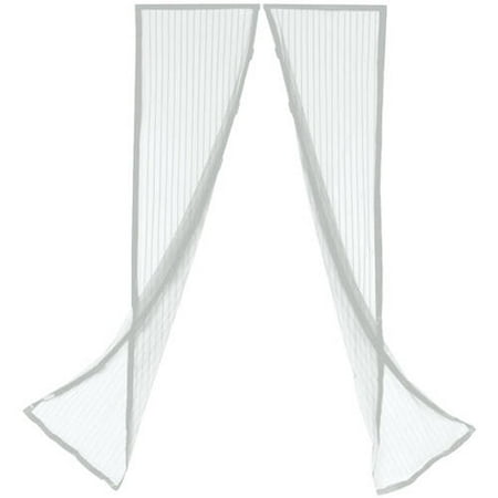 ALEKO SDMG39X82WT Magic Mesh Magnetic Ventilating Door Screen, White