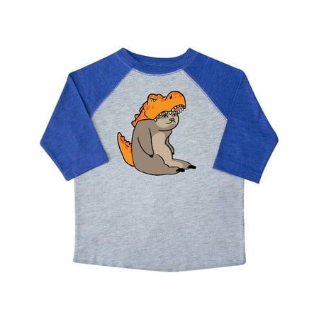

Inktastic Halloween Sloth Dinosaur Gift Toddler Boy or Toddler Girl T-Shirt