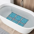 thumbnail image 6 of 6 Pieces Anti Slip Bathtub Appliques , Tub Treads Appliques ,3D Pattern Bathtub Stickers for Home ,Bath Pools Decorations Sea, 6 of 8