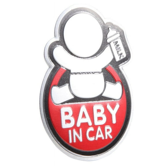 Baby in Car Sticker Car Aluminum Sticker for Fabia B