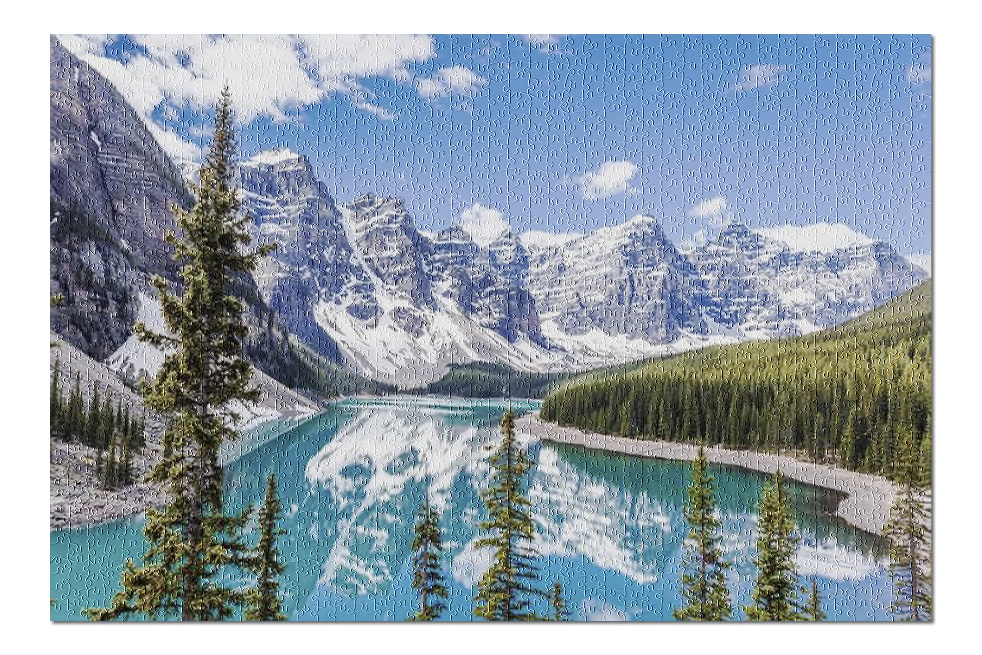 Moraine Lake In Banff National Park Canadian Rockies Canada 9002216 20x30 Premium 1000 Piece Jigsaw Puzzle Made In Usa Walmart Com Walmart Com