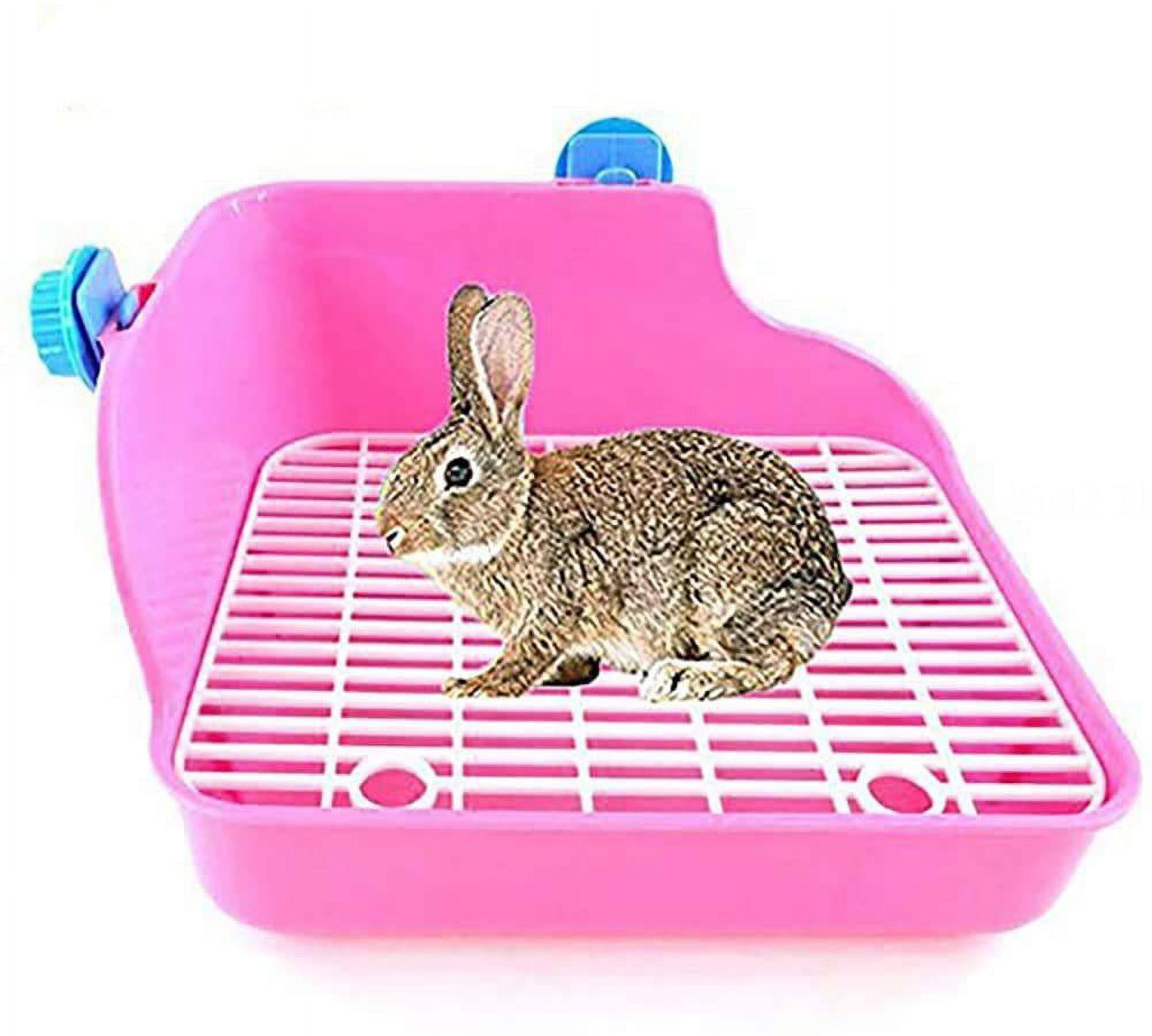 10 Pieces Small Litter Box for Kittens Bunny Litter Box,Open Cat Litter Box  Kitten Litter Pan, Small Pet Kitty Guinea Pig Litter Box Waterproof Travel