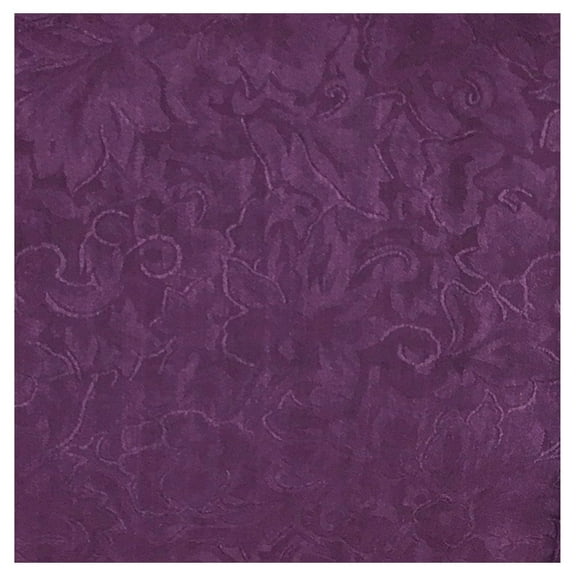 WYOMING TRADERS Jacquard Plum Regular Silk Scarf (JP)