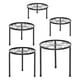 thumbnail image 4 of Soporte De Exhibición De Plantas De Metal, Estante Para Macetas Para Plantas Múltiples, Resistente, 5 Piezas, 4 of 8
