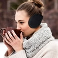 thumbnail image 7 of 2 Packs Ear Warmer Fleece Earmuff Winter Accessory for Men Women, 7 of 7