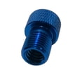 thumbnail image 4 of Blue Presta Valve Adapter converts Presta Valves to standard Schrader Valve use, 4 of 4