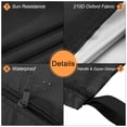 thumbnail image 4 of Unique Bargains Wet Dry Bags with Handle Zippered Pockets Black 24 x 20 Inch, 4 of 6