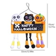 thumbnail image 2 of Puerta De Feliz Halloween Para Exteriores, Cartel Colgante De Puerta Fantasma De Calabaza, Decoración De Halloween Sweethay HA040039-02, 2 of 6