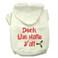 thumbnail image 4 of Mirage Pet Products Deck the Halls Y'all Screen Print Dog Hoodie Black XL, 4 of 10