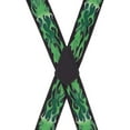 thumbnail image 3 of SuspenderStore Flames Suspenders - 2-Inch Wide Elastic - Clip - 4 Colors & 4 Sizes Including Big & Tall, 3 of 4