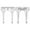 Silver, variant on Fldy Womens Shiny Metallic Garter Belt with Metal Duck-Mouth Clips for High Stockings Suspender Green One Size