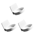 thumbnail image 2 of sweethay Portabotellas montado en la pared Blanco ABS Simple Sin taladrar Estante de almacenamiento sin rastro Portabotellas ligero impermeable Type1 NO1, 2 of 6