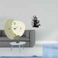 thumbnail image 2 of Reloj de pared con cámara silenciosa, estatua decorativa de resina, decoración de escritorio, adecuado para oficina, sala de estar, dormitorio, cocina, 2 of 8
