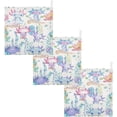 thumbnail image 7 of SKYSONIC 3 PCS Cute Axolotl Baby Muslin Washcloths, Watercolor Face Towel Burp Cloths Ultra Soft Absorbent Cotton Bath Wipes Towels for Newborn Boys Girls, 7 of 7