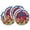 B, variant on Yhmxh 4th of July Round Placemats Set of 4, American Flag Stars and Stripes Round Table Mats Set, 14 Inch Patriotic Memorial Day Round Place Mats for Independence Day Party Decoration, Dinner