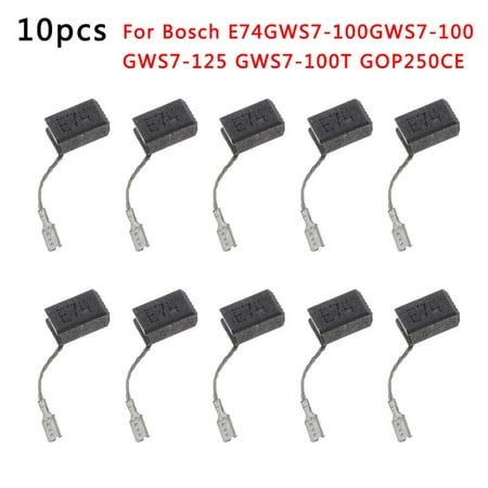 

Yannee 10 Pcs Carbon Brushes for Bosch E74/GWS7-100/GWS7-100 GWS7-125 GWS7-100T GOP250CE