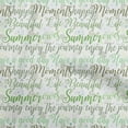 thumbnail image 1 of oneOone Velvet Light Green Fabric Text Sewing Material Print Fabric By The Yard 58 Inch Wide, 1 of 5