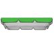 thumbnail image 3 of Multi-color Outdoor Waterproof Swing Canopy Cover Set Replacement For Garden Yard Swing Chair Canopy Roof Shade Cover, 3 of 8