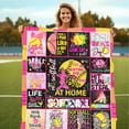 thumbnail image 3 of Softball Blanket Gifts for Boys Girls Softball Lovers, Super Soft Travel Bed Sofa Colorful Softball Throw Blankets for Sport Fans Kids Adults Player Coach, 50 × 60 inch, 3 of 6