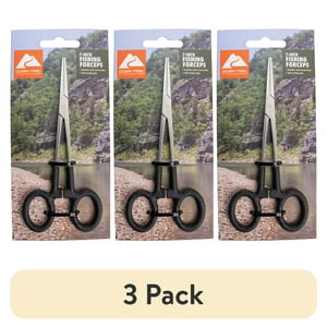 Ozark Trail 7-Inch Fishing Forceps, 3-Pack Hook Remover