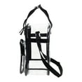 thumbnail image 6 of Eastsport Unisex Clear Double Handle Stadium Approved Tote, Black Trim, 6 of 8