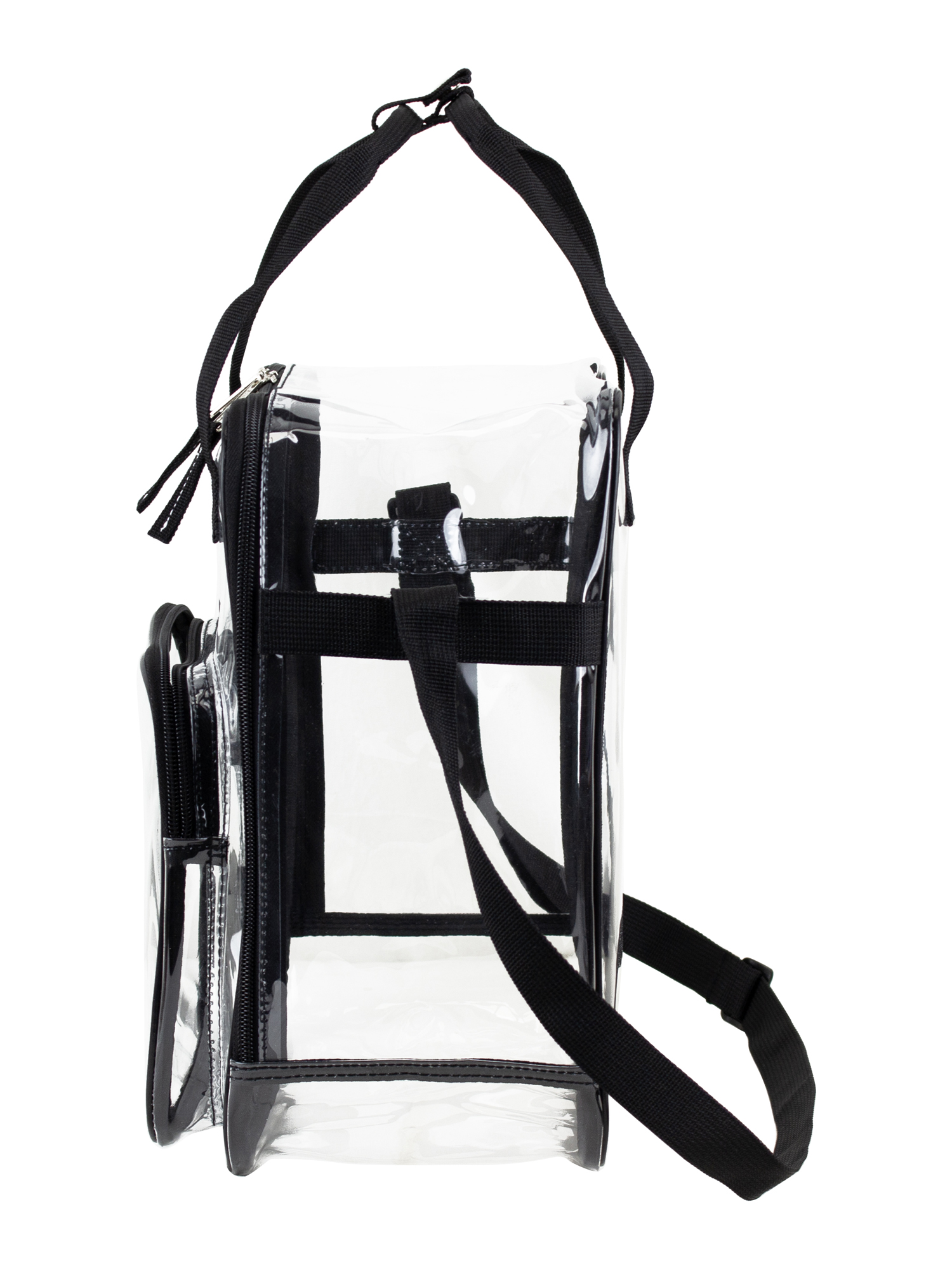 Eastsport Clear Double Handle Stadium Tote, Black Trim photo 6