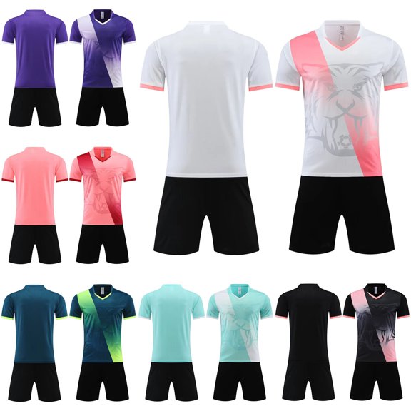 Lumosvexa Boys Outfit Sets 2 Piece, Graphic T-Shirt and Shorts Kids Summer Football Activewear White 10-12