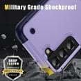 thumbnail image 2 of Samsung Galaxy S21 FE 5G Case Military Shockproof Magnetic Kickstand Cell Phone Cover Protective with Upgrade Hard PC & Premium Soft TPU Kickstand for Galaxy S21 FE 6.4 inch Purple, 2 of 13