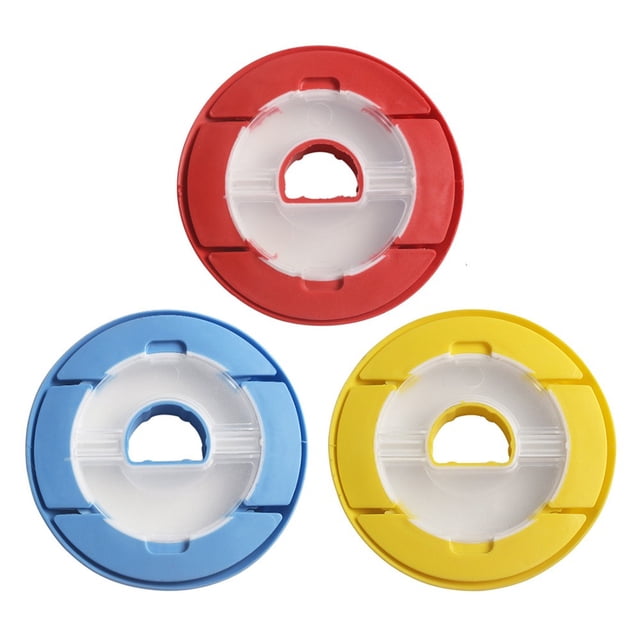 MYG Silicone Rig Winders Fishing Line Leader Storage Holder Spool Storage Box