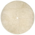 thumbnail image 2 of Northlight Premium-Sized Faux Fur Christmas Tree Skirt - 72" - Cream, 2 of 6