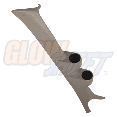 - 1999-2007 Ford Super Duty F-250 F-350 Power Stroke Tan Full Size Dual Gauge Pillar Pod