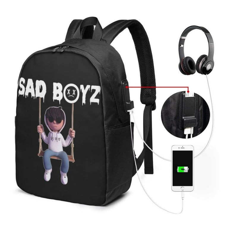 Junior H $Ad Boyz Backpack For Men Women Teen , Water Resistant
