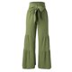 thumbnail image 3 of WILLBEST Pantalones Casuales para Mujer, Pantalones Palazzo Acampanados de Cintura Alta de Verano para Mujer, Pantalones de Playa, Pantalones Largos para Mayor Comodidad y Estilo. Extra Grande, 3 of 5