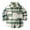 Z-Green, variant on WOYY Boy's Flannel Shirt Jacket Plaid Long Sleeve Lapel Button Down Shacket Coat
