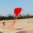 thumbnail image 1 of Cometa de pulpo suave de 4 m con cometa voladora de línea de 30 m Juguetes para niños al aire libre (rojo) Ndcxsfigh Nuevos Originales, 1 of 5