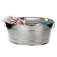 thumbnail image 4 of BREKX Home + Party Metal Dog Toy Bin Oval Stainless Steel (25QT), 4 of 7