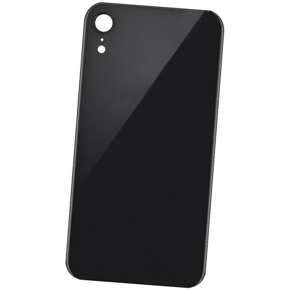 Back Rear Glass Housing Battery Cover Replacement For Apple Iphone Xr Black-
